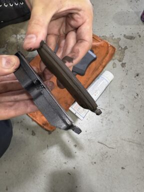 アウディA6ブレーキパッド残量の差
