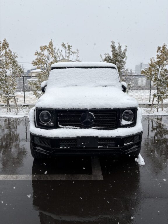 新三郷サービスセンターも雪景色