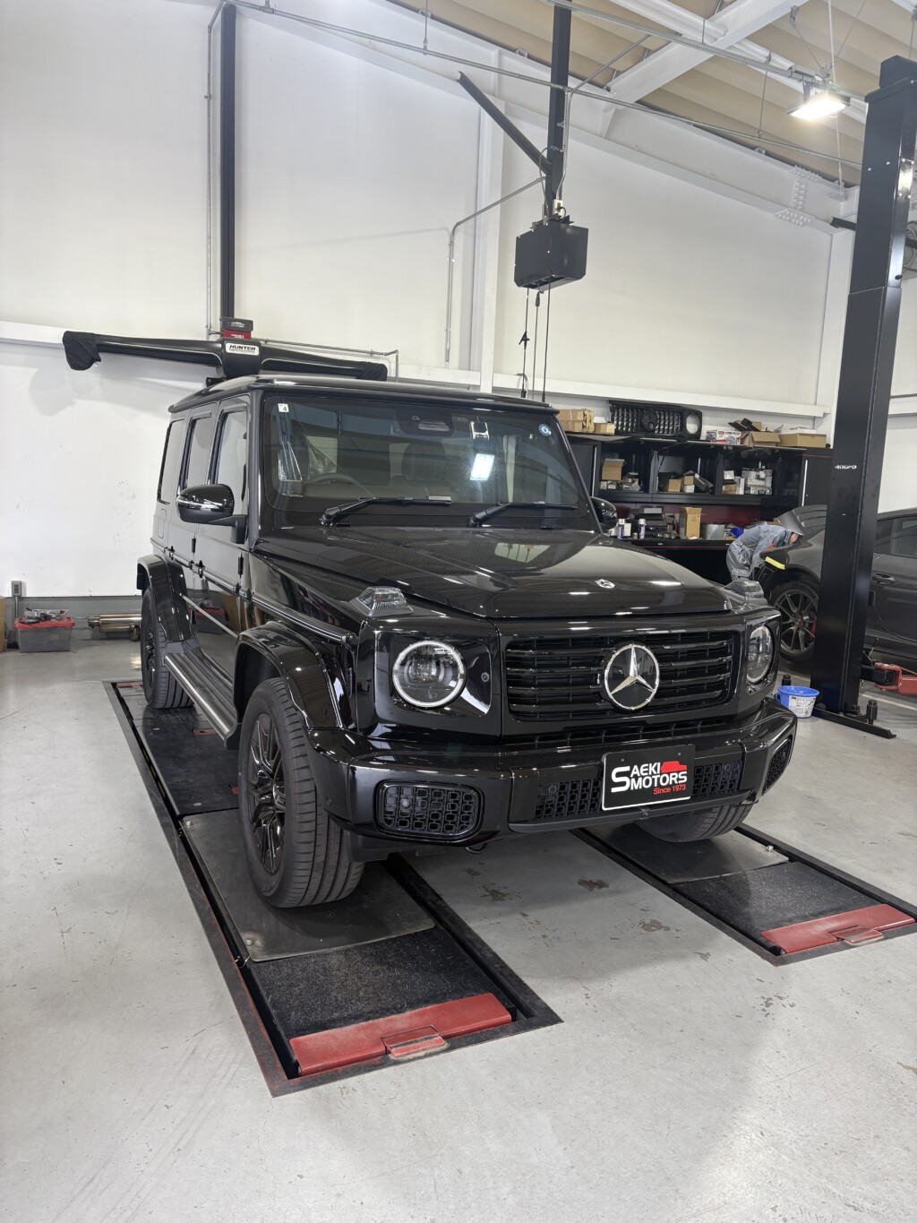 ﾒﾙｾﾃﾞｽﾍﾞﾝﾂ　Gｸﾗｽ　G450d　電動ｻｲﾄﾞｽﾃｯﾌﾟ取付　便利なｵﾌﾟｼｮﾝ　日帰り装着